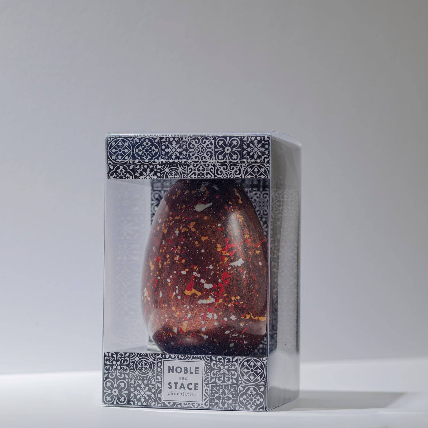 Dark Chocolate Easter Egg with Truffles inside