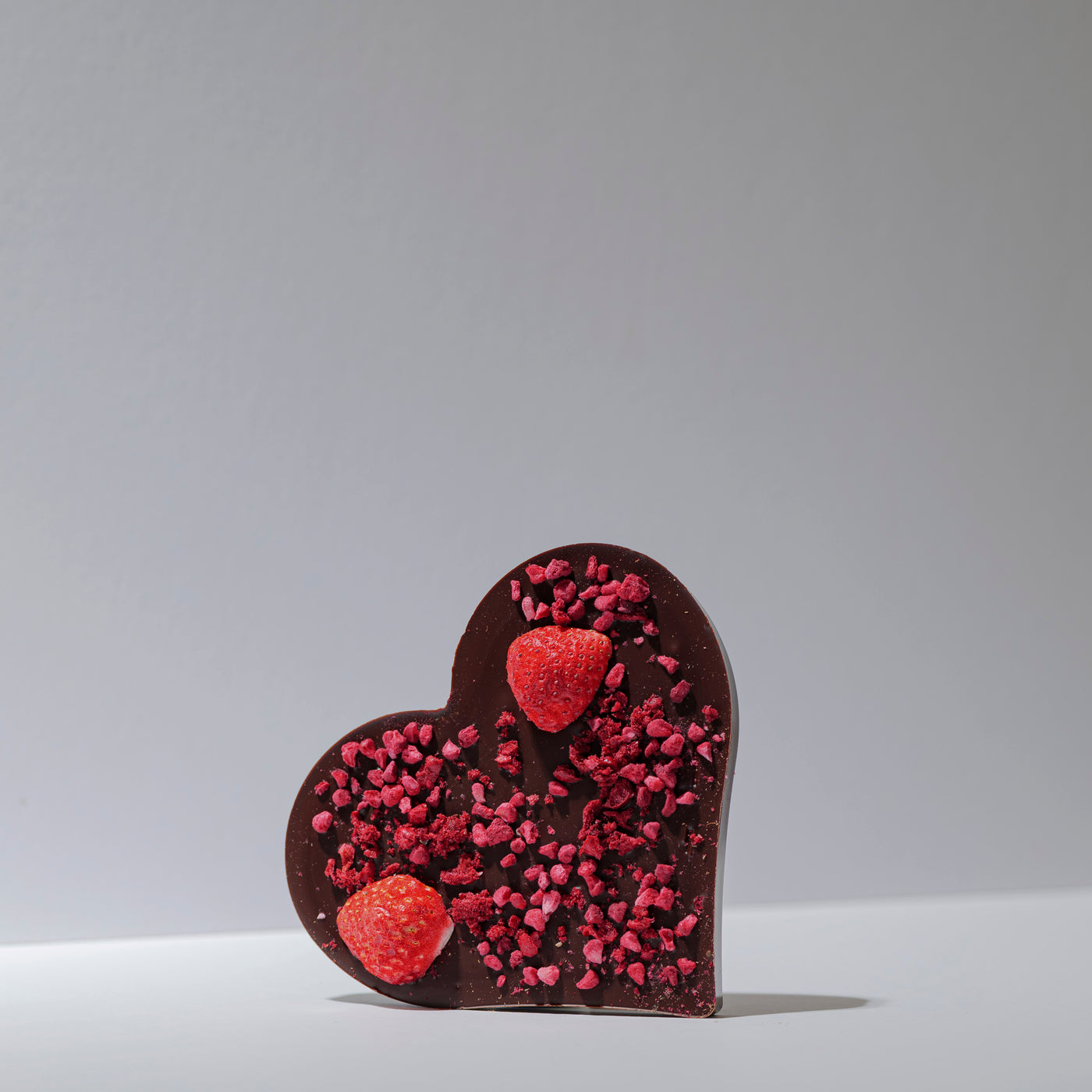 Dark Chocolate & Red Berry Heart