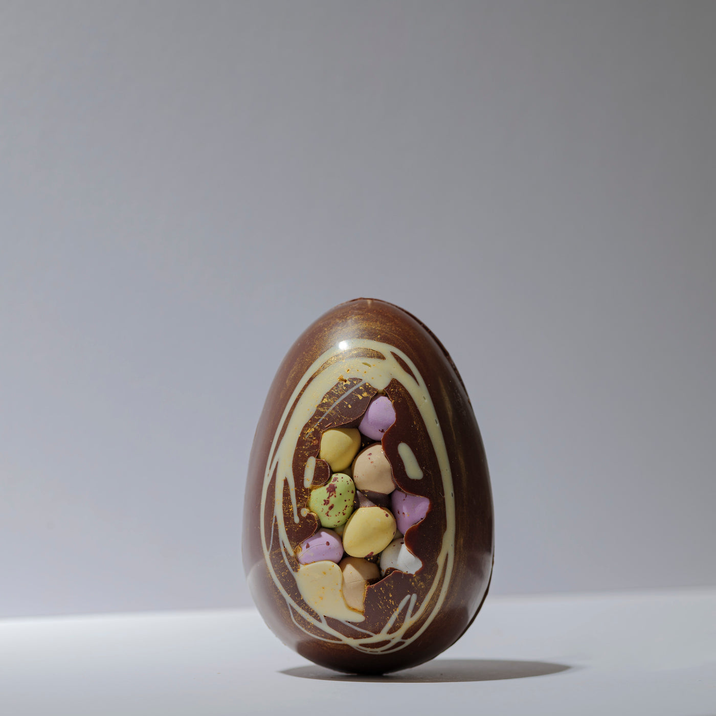 Milk Chocolate Easter Egg with mini eggs